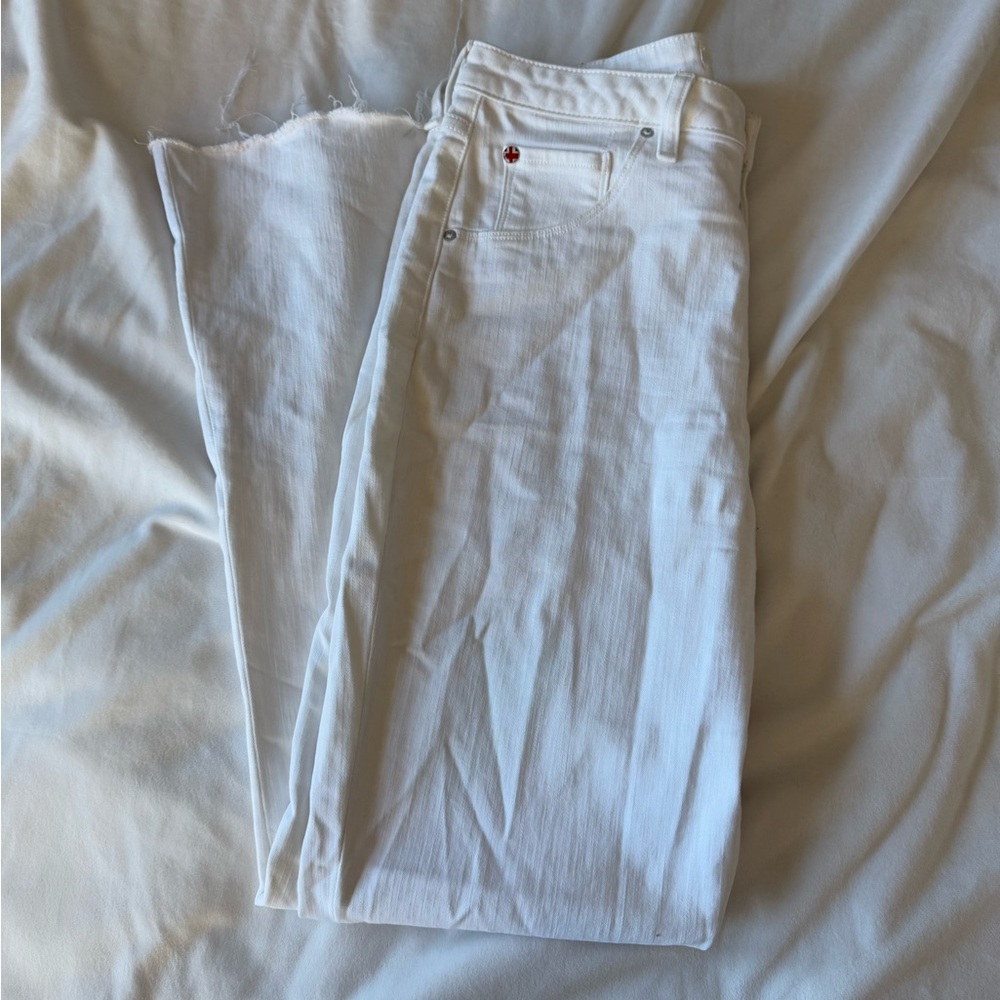 Women’s White Flare Jeans